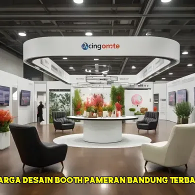 harga desain booth pameran bandung terbaik